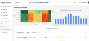 Widok interfejsu oprogramowania ENNO-EMS
