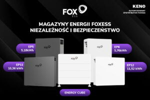Magazyny energii FoxESS – niezależność i bezpieczeństwo Magazyny energii FoxESS – niezależność i bezpieczeństwo