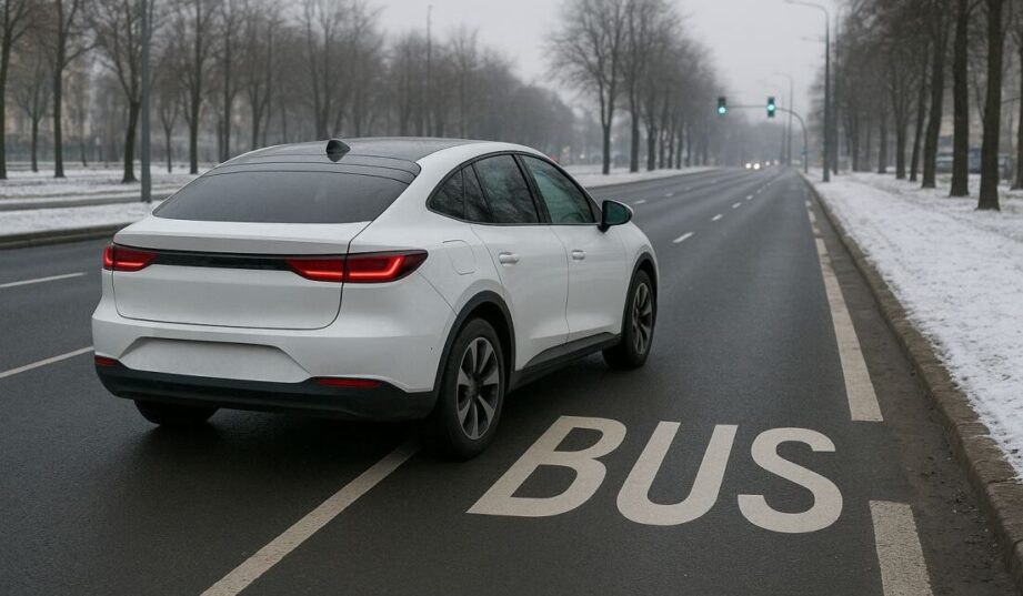 Przywilej jazdy buspasami dla elektryków przedłużony o dwa lata