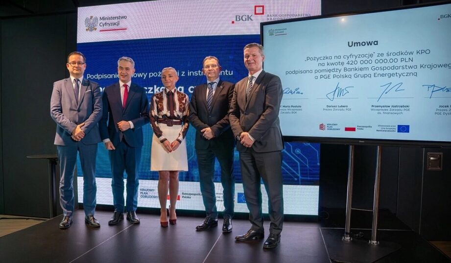 Setki milion&oacute;w złotych z KPO dla PGE na cyfryzację sieci