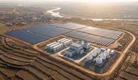 Chińczycy z sukcesem połączyli instalację PV i reaktor atomowy