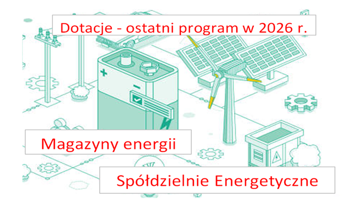 Dotacje na magazyny energii i dotacje dla sp&oacute;łdzielni energetycznych &ndash; szkolenia