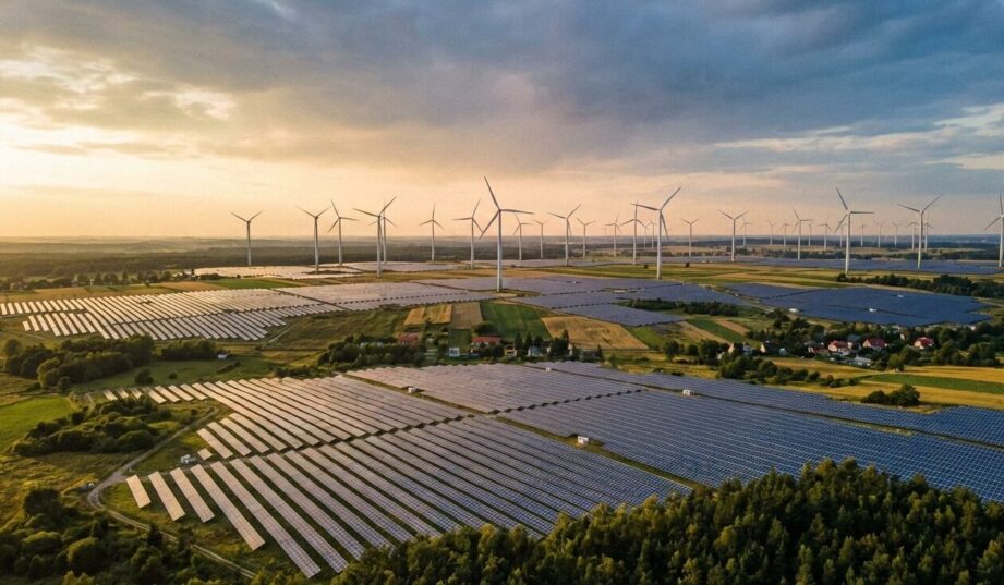 Historyczny pr&oacute;g przekroczony: połowa mocy w Polsce pochodzi z OZE