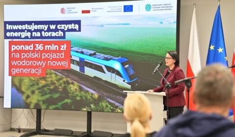 Pierwszy taki projekt w Polsce. PESA z dofinansowaniem na pociąg wodorowy