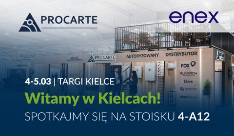 ENEX 2026 - odwiedź Procarte i poznaj rozwiązania dla Twojej firmy