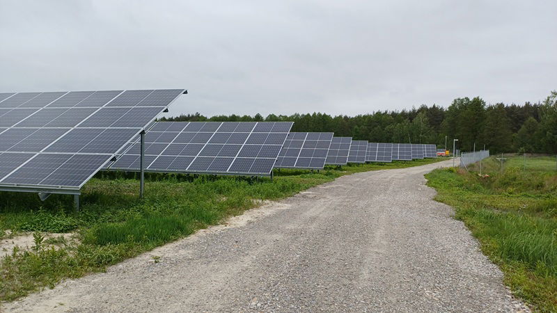 Farma fotowoltaiczna Majdan Królewski zrealizowana przez EkoEnergia Polska