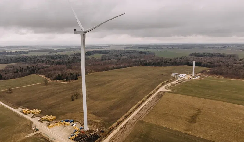 Eesti Energia postawi magazyny energii przy farmach wiatrowych