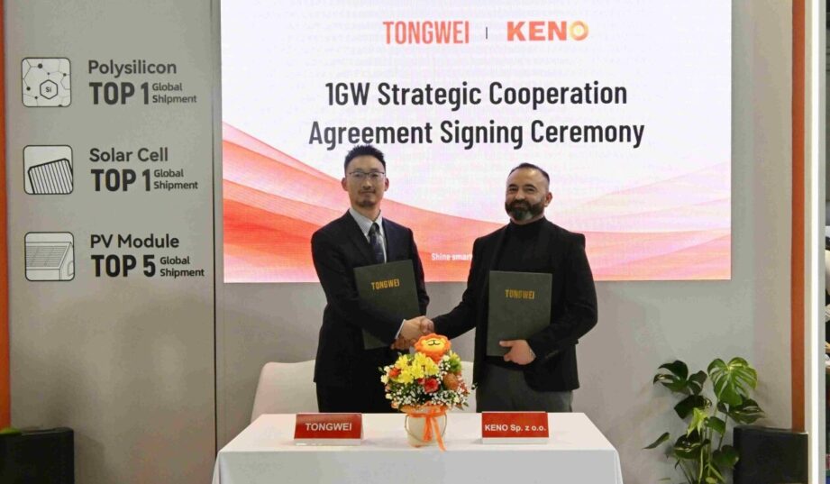 Kamień milowy 1 GW: Tongwei i KENO pogłębiają wsp&oacute;łpracę podczas targ&oacute;w ENEX 2026
