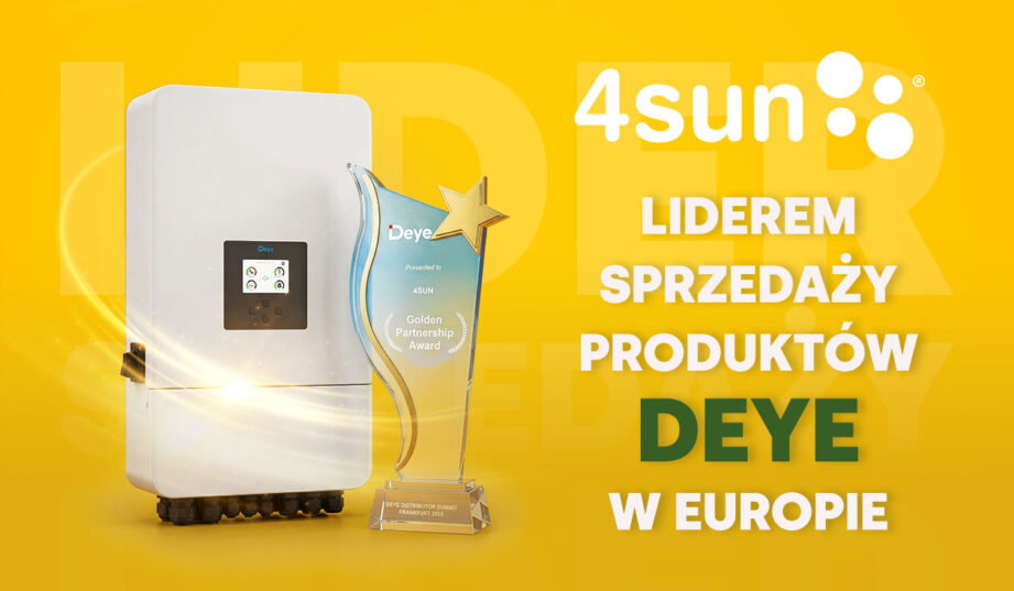 4SUN liderem sprzedaży Deye w Europie: Jak warszawska hurtownia zdominowała rynek?