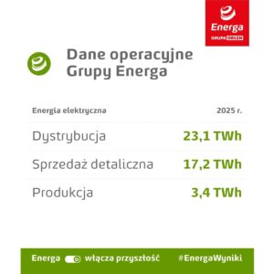Dane operacyjne Grupy Energa
