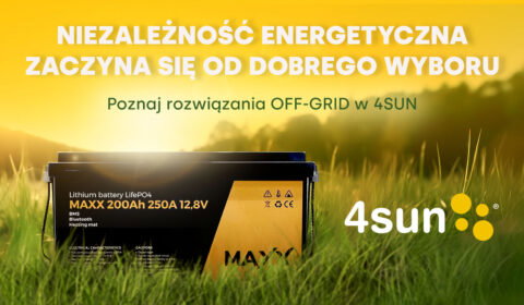 Niezależność energetyczna zaczyna się od dobrego wyboru &ndash; poznaj rozwiązania OFF-GRID w 4SUN