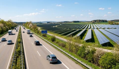 Niemcy zainstalują fotowoltaikę przy autostradach i torach kolejowych