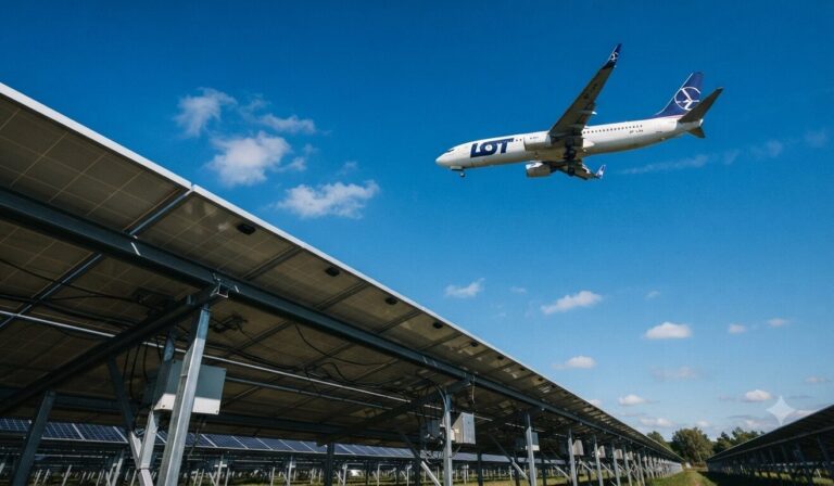 Czy fotowoltaika może oślepiać pilot&oacute;w? Ministerstwo zabrało głos