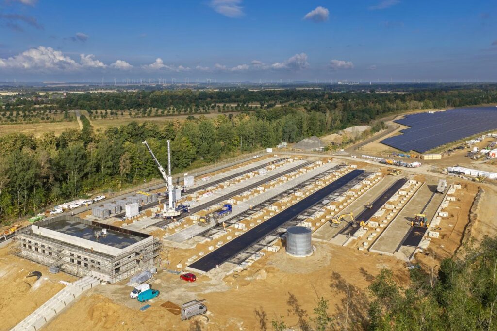 RWE zrealizuje wielkoskalowy magazyn energii na terenie kopalni Hambach, fot. RWE