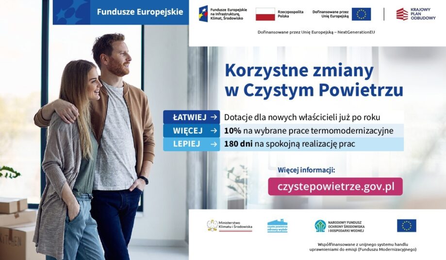 Po reformie czas na kolejne ułatwienia. Czyste Powietrze odpowiada na doświadczenia pierwszego roku