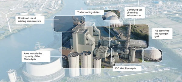 Plan budowy elektrolizera na miejscu starej elektrowni węglowej Moorburg