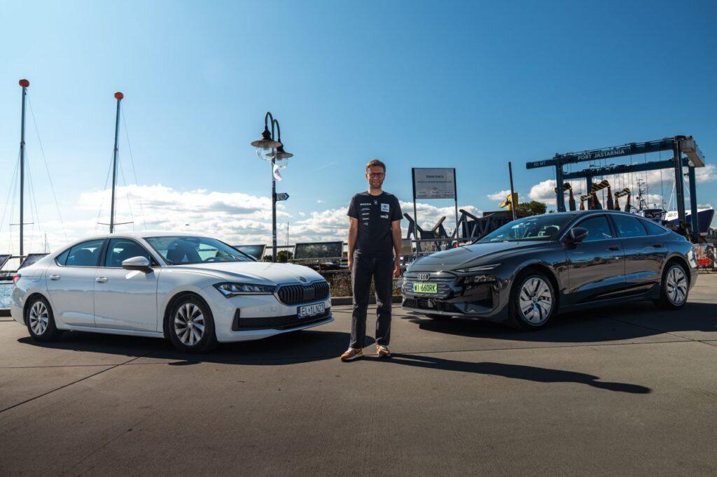 Miko Marczyk pobił kolejny rekord - 1338 km na jednym ładowaniu. Fot. Miko Marczyk