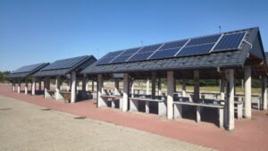 Instalacja PV na placu targowym w Rudkach Instalacja PV na placu targowym w Rudkach