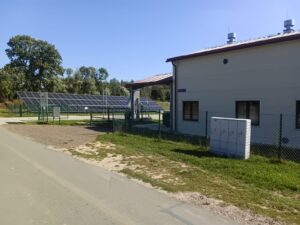 Instalacja fotowoltaiczna przy oczyszczalni ścieków w Mirocicach Instalacja fotowoltaiczna przy oczyszczalni ścieków w Mirocicach