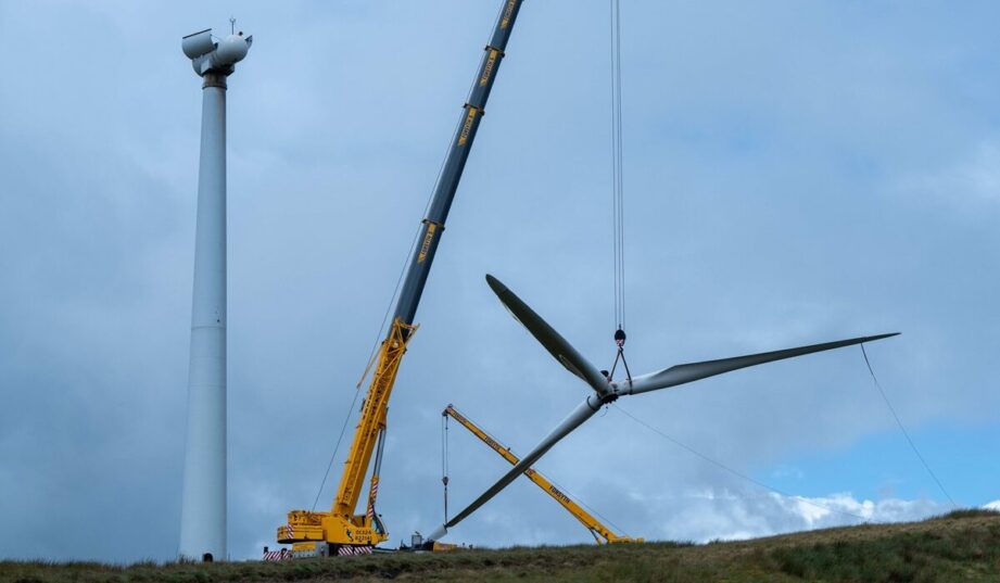Repowering i recykling na poziomie 99,9 proc. Szkocja podsumowała likwidację farmy wiatrowej