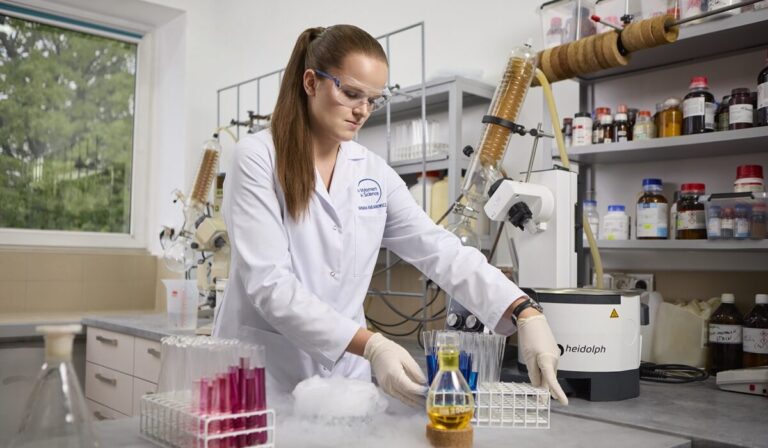 Leki syntetyzowane dzięki światłu? Badaczka z UW i PAN rozwija fotochemię