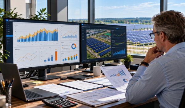 Asset Management OZE – analiza rentowności farmy