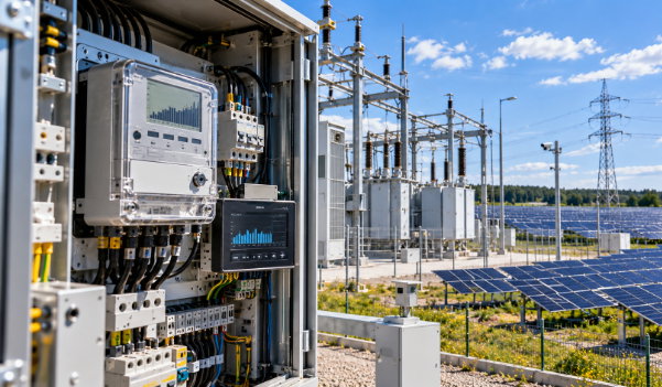 Pomiary i rozliczenia energii na farmie OZE