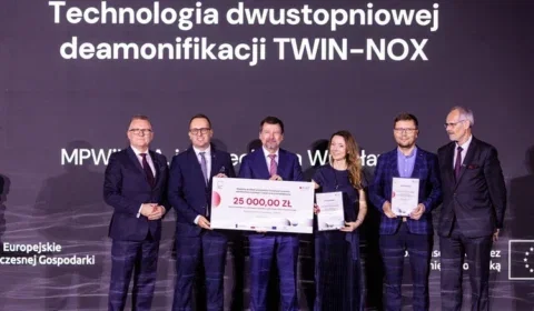 Polska technologia pozwala usunąć 90 proc. azotu ze ściek&oacute;w. Wyr&oacute;żnienie dla TWIN-NOX