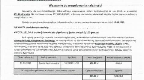 PGE Obrót przestrzega przed fałszywymi fakturami