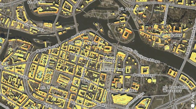 Wrocław stworzył mapę potencjału solarnego budynków