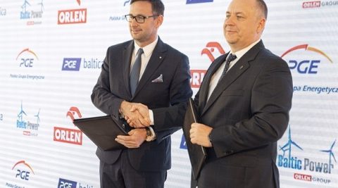 PGE i Orlen będą współpracować przy morskich wiatrakach