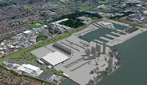 Siemens zbuduje ogromną fabrykę morskich elektrowni wiatrowych