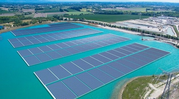 Otwarcie największej europejskiej farmy PV na wodzie