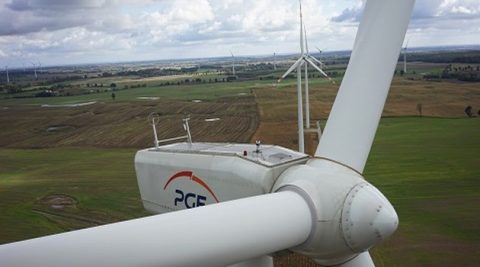 PGE będzie laserem monitorować łopaty wiatraków