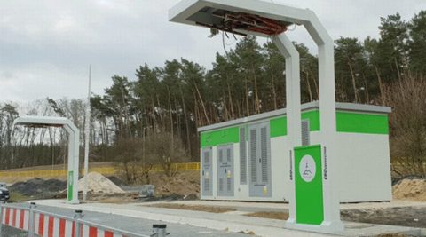 Stacje ładowania z Polski zasilą autobusy w Berlinie. Prawie 20 MW