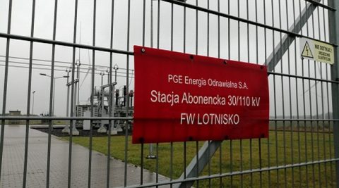 PGE ogłasza sukces pilotażu na farmie wiatrowej Lotnisko