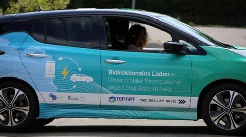 Elektryczne auta zmagazynują energię z farm wiatrowych i oddadzą ją do sieci