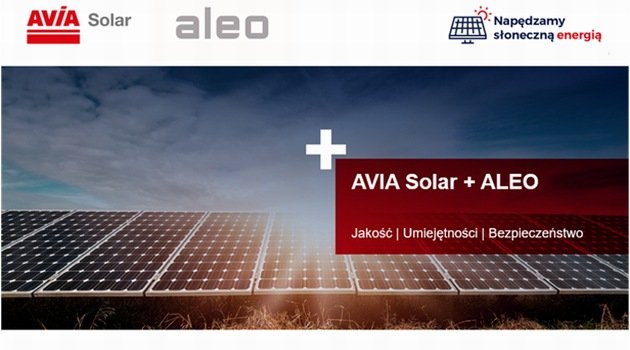 Avia Solar będzie sprzedawać moduły fotowoltaiczne Aleo