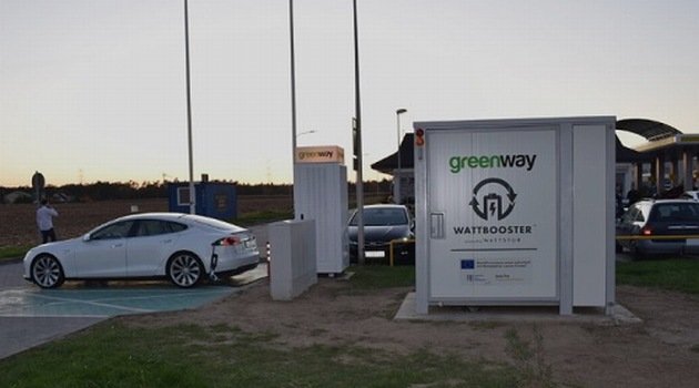 Kolejne magazyny energii na stacjach ładowania GreenWay Polska