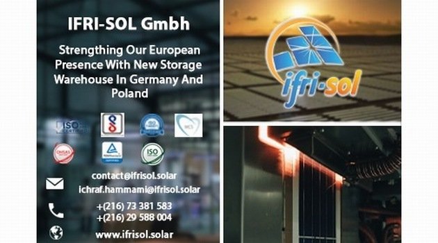 Producent paneli fotowoltaicznych IFRI-SOL otwiera magazyny w Niemczech i Polsce