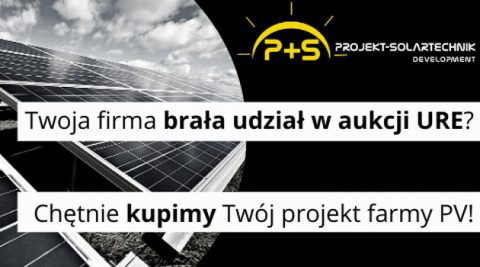 Brałeś udział w aukcji URE? Kupimy Twój projekt!