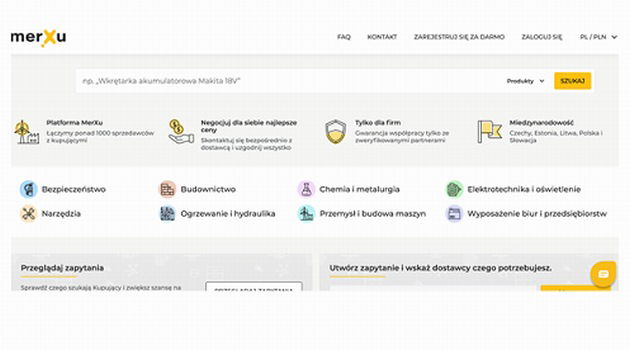 Innowacyjna platforma e-commerce do handlu B2B