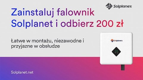 Solplanet: 200 zł dla Instalatora za każdy falownik