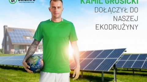 Kolejny piłkarz kadry promuje fotowoltaikę