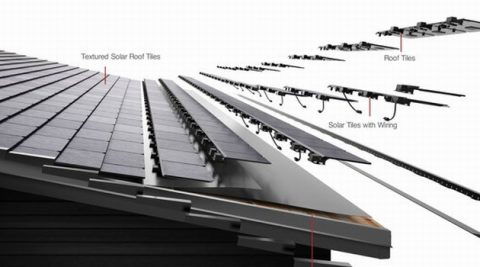 Solarne dachówki Tesli coraz wydajniejsze