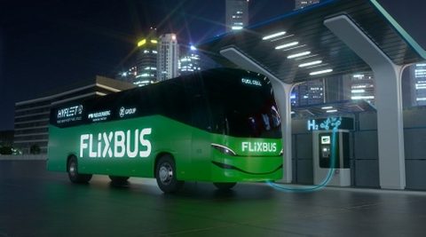 FlixBus szykuje dalekobieżne autobusy napędzane wodorem