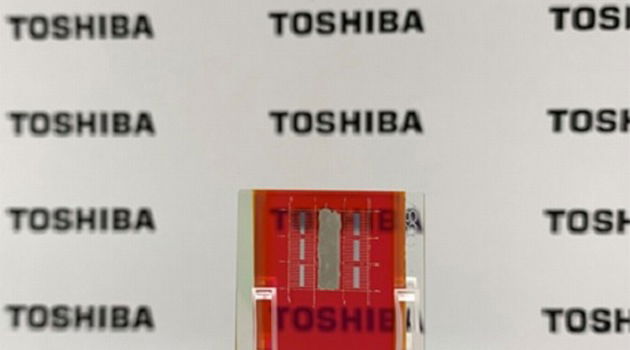 Toshiba chwali się sprawnością ogniwa w niszowej technologii