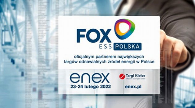 Premiera pełnej gamy urządzeń FoxESS na targach ENEX 2022