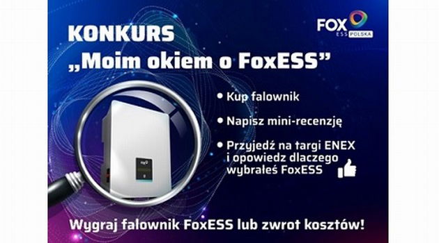 Konkurs i eksperci FoxESS podczas ENEX 2022