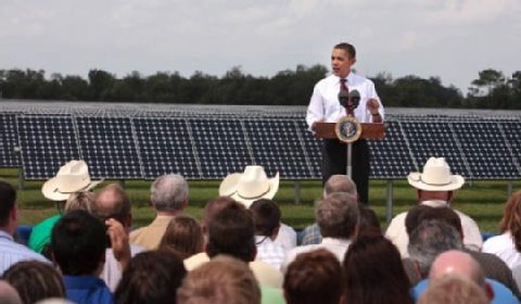 B. Obama: miejsca pracy w branży fotowoltaicznej nie uciekną za granicę